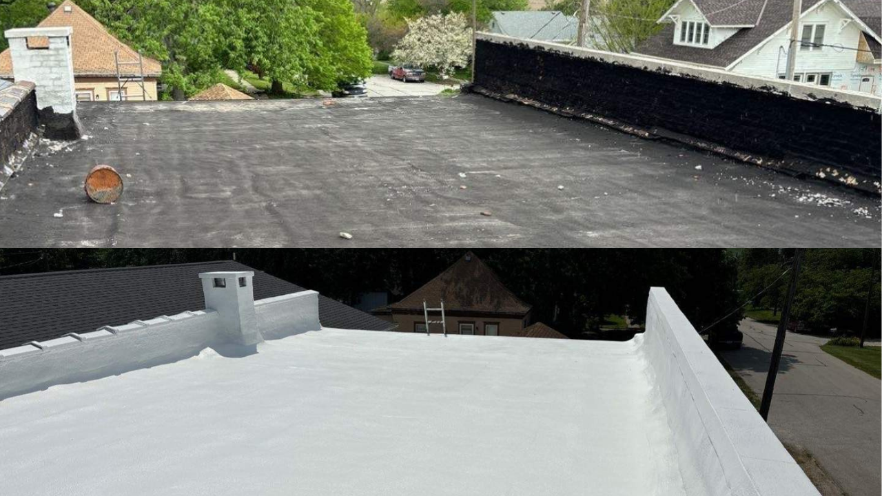 Ponding Water Roof Repair in Tacoma, WA